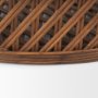 70541 - Thala Medium Brown Round Wicker Tray (Set of 2)