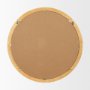 70605 - Roan Light Brown Wood Beaded Wall Mirror