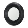 70601 - Ranela Black Beaded Wooden Wall Mirror