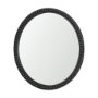 70606 - Roan Black Wood Beaded Wall Mirror