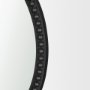 70606 - Roan Black Wood Beaded Wall Mirror
