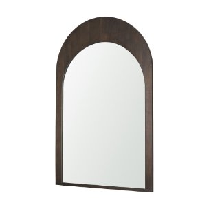 Celeste Dark Brown Medium Arched Mirror