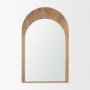 70622 - Celeste Light Brown Wood Medium Arched Mirror