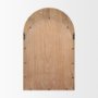 70622 - Celeste Light Brown Wood Medium Arched Mirror