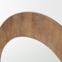 70622 - Celeste Light Brown Wood Medium Arched Mirror