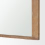 70622 - Celeste Light Brown Wood Medium Arched Mirror