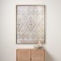14907 - Aztec I by Mercana Studio a Hand Embellished Textured Framed Art Print