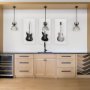 101031-S - Guitar I by Mercana Studio a Hand Embellished Textured Canvas