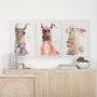 101970-S - Lama I by Mercana Studio a Hand Embellished Textured Canvas