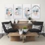 102123-S - A Cloudy Afternoon II by Mercana Studio a Hand Embellished Textured Canvas