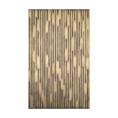 70597 - Ramos Painted Antiqued Gold Metal Wall Art