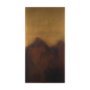 70599 - Rios Gold and Red Painted w/ Acid Wash Metal Wall Art