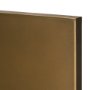 70599 - Rios Gold and Red Painted w/ Acid Wash Metal Wall Art