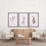 14805 - Autumn Message II by Mercana Studio a Hand Embellished Textured Framed Art Print