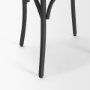 70588 - Etienne Light Brown Wood w/ Iron Metal Dining Chair