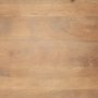 70632-AB - June Light Brown Wood w/ Fluting Square Coffee Table