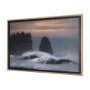15212 - Crashing Wave by Chad Mackay a Hand Embellished Textured Framed Photo Art Print Matted under Glass