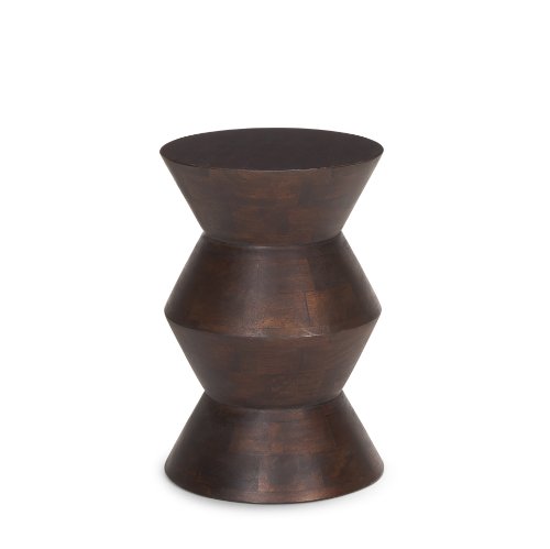 70509 - Odessa Dark Brown Wood Accent Table