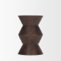 70509 - Odessa Dark Brown Wood Accent Table