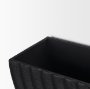 70532 - Shilo Matte Black Metal Hanging Wall Planter (Set of 2)