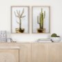 14497 - Arid Solitude I by Mercana Studio a Hand Embellished Textured Framed Art Print Matted under Glass