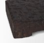 70500 - Shira Reclaimed Dark Brown Wooden Riser (Set of 2)