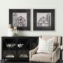 15127 - Barn Buildings I by Mercana Studio a Hand Embellished Textured Framed Art Print Matted under Glass