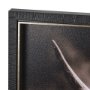 15217 - Highland Stare by Chad Mackay a Hand Embellished Textured Framed Photo Art Print