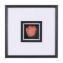15225 - Flower Portrait II by Mercana Studio a Hand Embellished Textured Framed Art Print Matted under Glass