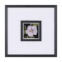 15230 - Flower Portrait VII by Mercana Studio Hand Embellished Textured Framed Art Print Matted under Glass