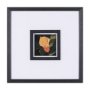 15231 - Flower Portrait VIII by Mercana Studio Hand Embellished Textured Framed Art Print Matted under Glass