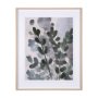 15235 - Summer Foliage II by Mercana Studio a Hand Embellished Textured Framed Art Print Matted under Glass