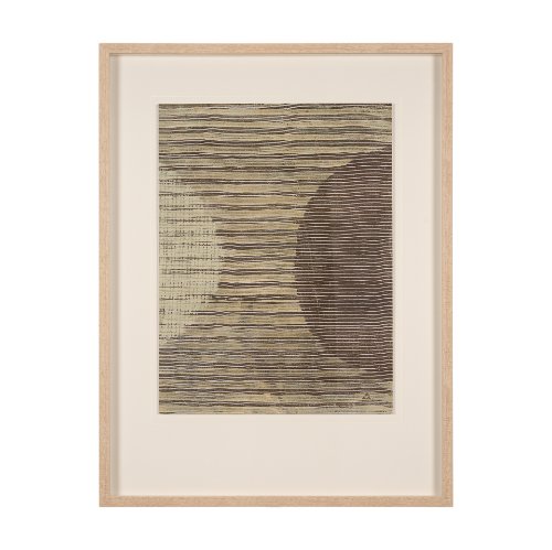 15236 - Solar Wind II by Mercana Studio a Hand Embellished Textured Framed Art Print Matted under Glass