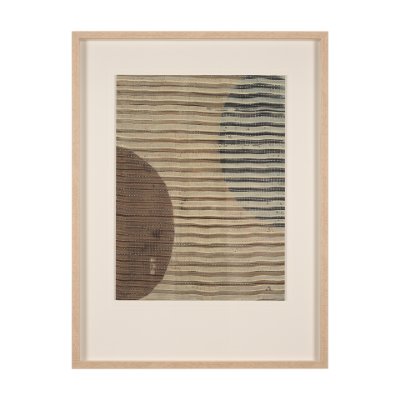 15237 - Solar Wind III by Mercana Studio a Hand Embellished Textured Framed Art Print Matted under Glass