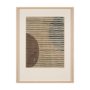 15237 - Solar Wind III by Mercana Studio a Hand Embellished Textured Framed Art Print Matted under Glass