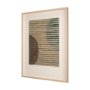 15237 - Solar Wind III by Mercana Studio a Hand Embellished Textured Framed Art Print Matted under Glass