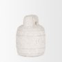 70505 - Irina Small White Marble Door Stopper