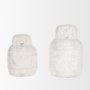 70505 - Irina Small White Marble Door Stopper
