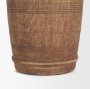 70508 - Porta Small Medium Brown Reclaimed Wooden Pot