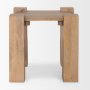 70633 - Beth Light Brown Wood Square Accent Table