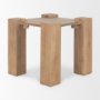 70633 - Beth Light Brown Wood Square Accent Table