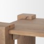 70633 - Beth Light Brown Wood Square Accent Table