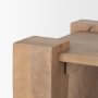 70633 - Beth Light Brown Wood Square Accent Table