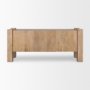 70635 - Beth Light Brown Wood w/ 3 Doors Sideboard