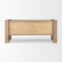 70635 - Beth Light Brown Wood w/ 3 Doors Sideboard