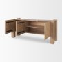 70635 - Beth Light Brown Wood w/ 3 Doors Sideboard