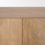 70635 - Beth Light Brown Wood w/ 3 Doors Sideboard