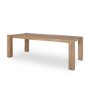 70637-AB - Beth Light Brown Wood Rectangular Dining Table