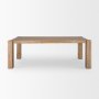 70637-AB - Beth Light Brown Wood Rectangular Dining Table