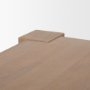 70637-AB - Beth Light Brown Wood Rectangular Dining Table